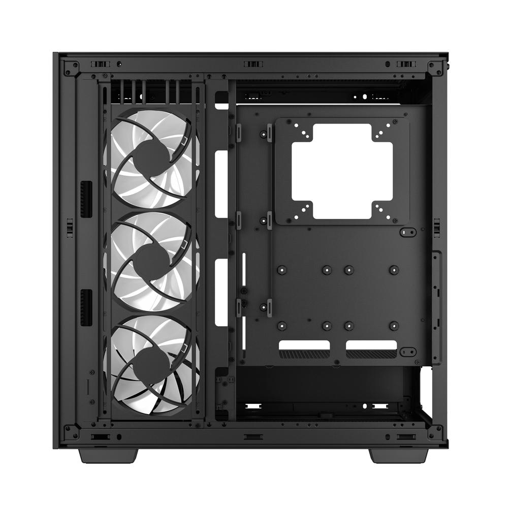 CAJA ORDENADOR GAMING DEEPCOOL E-ATX MORPHEUS ARGB CRISTAL TEMPLADO NEGRO