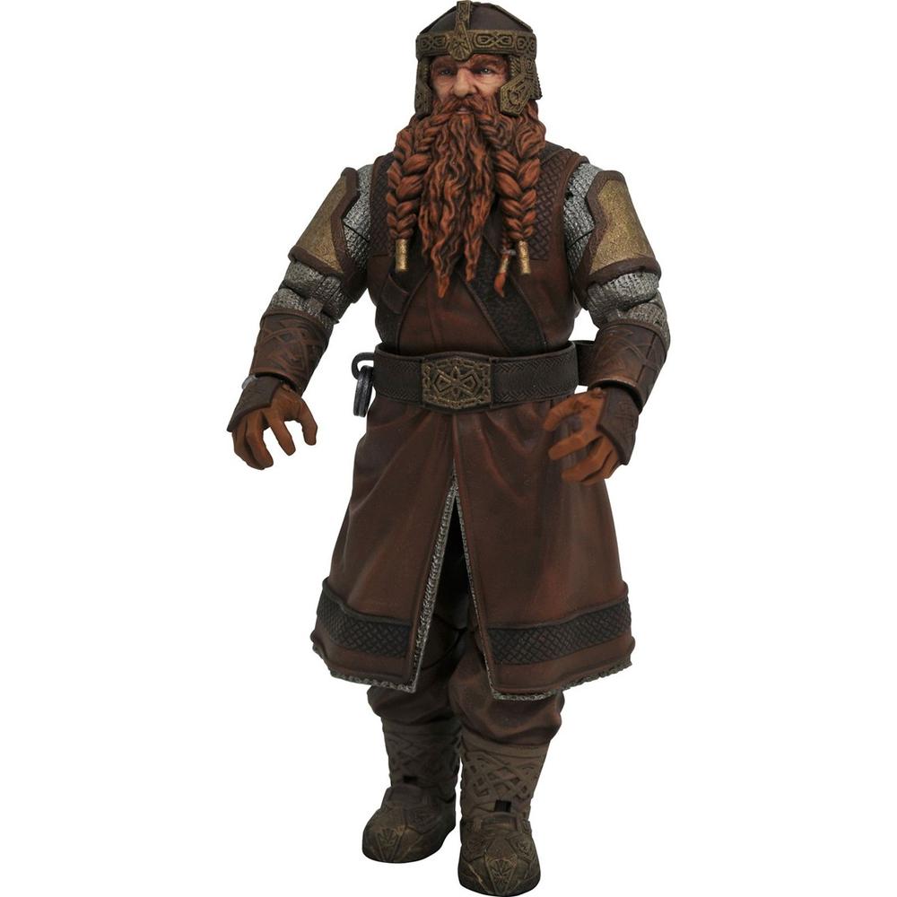 FIGURA DIAMOND COLLECTION EL SEÑOR DE LOS ANILLOS SERIES 1 RE-RUN GIMLI 18CM