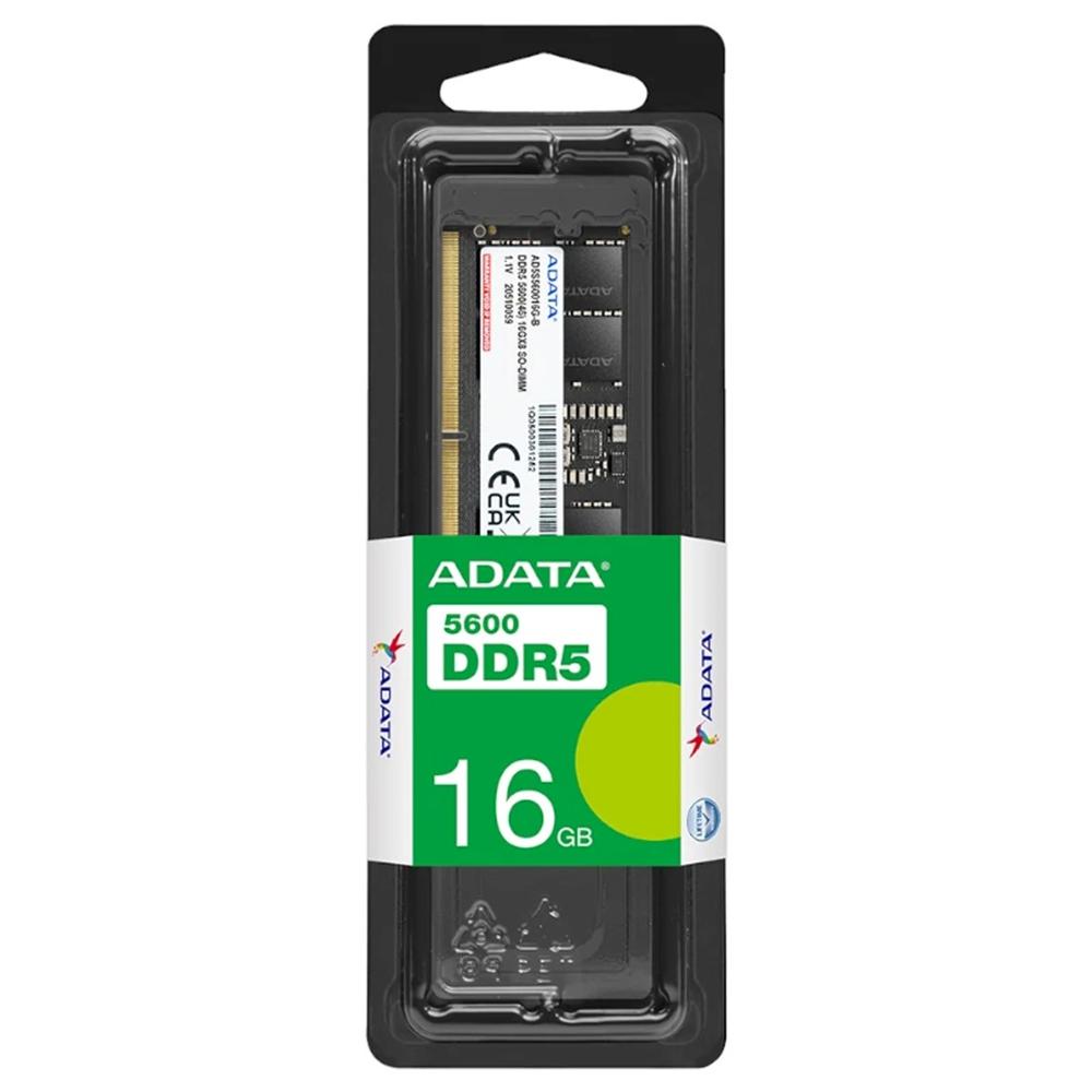 MEMORIA RAM DDR5 16GB ADATA UDIMM 5600 MHZ