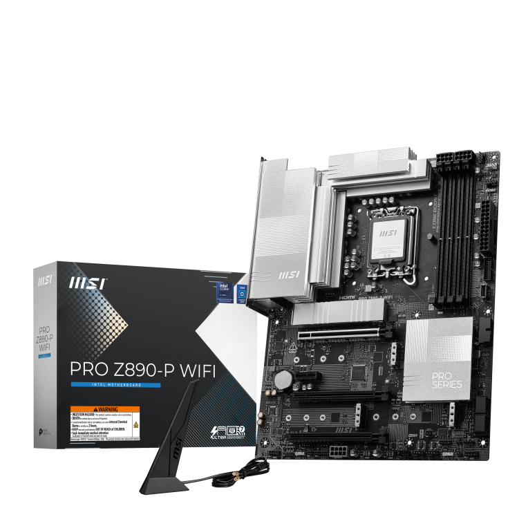 PLACA BASE MSI PRO Z890-P LGA 1851 WIFI ATX 4XDDR5