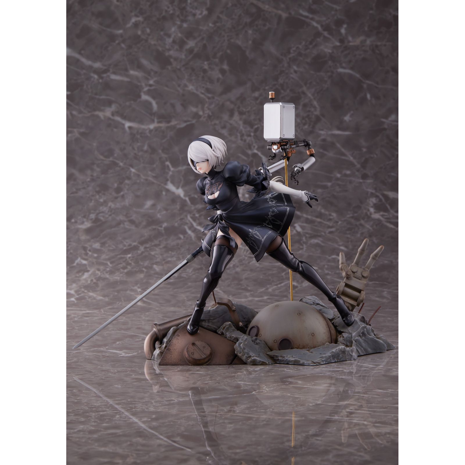 FIGURA ANIPLEX 2B DELUXE EDITION STATUE 20 CM NIER AUTOMATA VER.1.1A 1/7 SCALE