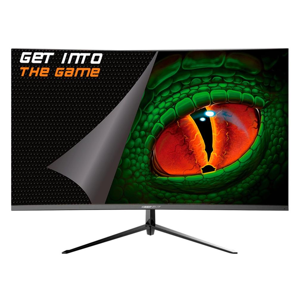 MONITOR LED GAMING 27" KEEP OUT XGM27CV3 CURVO / HVA / FHD / HDMI / VGA / 120HZ / 1MS / VESA 100 X 100