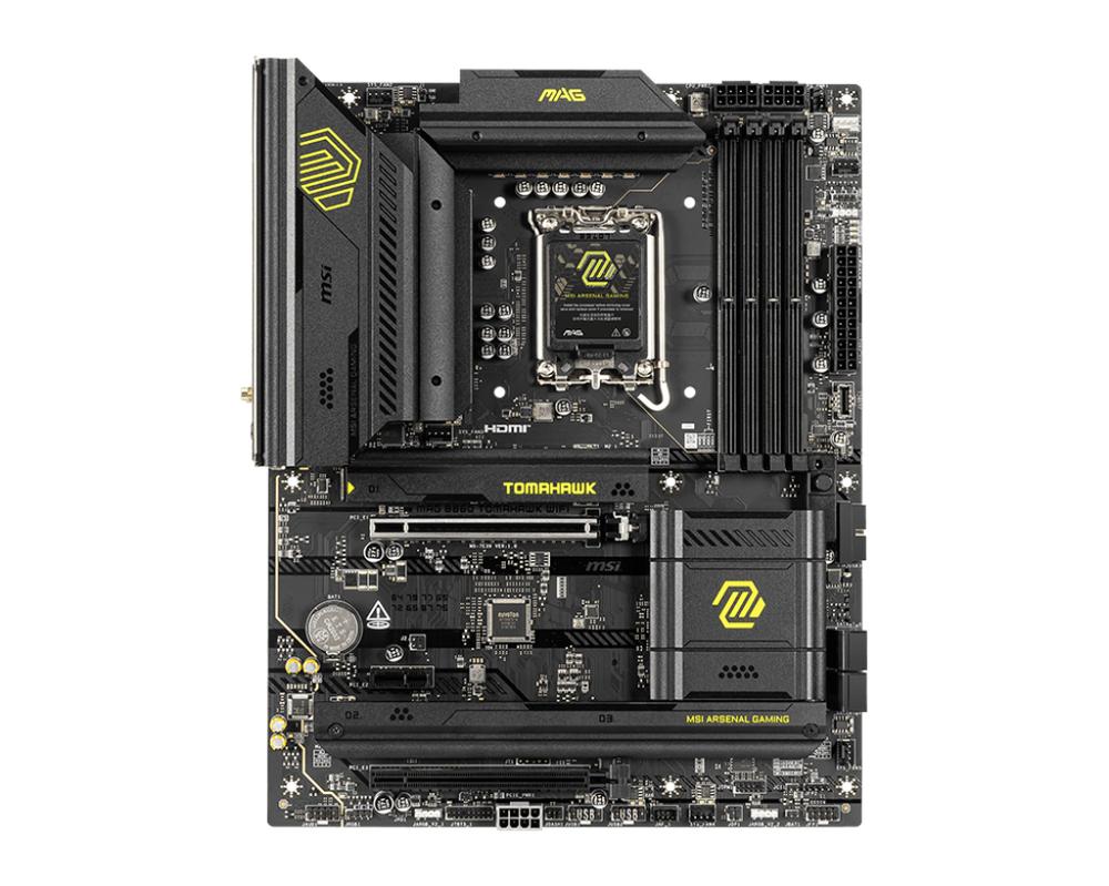 PLACA BASE MSI MAG B860 TOMAHAWK WIFI ATX/ 4X DDR5/ LGA 1851