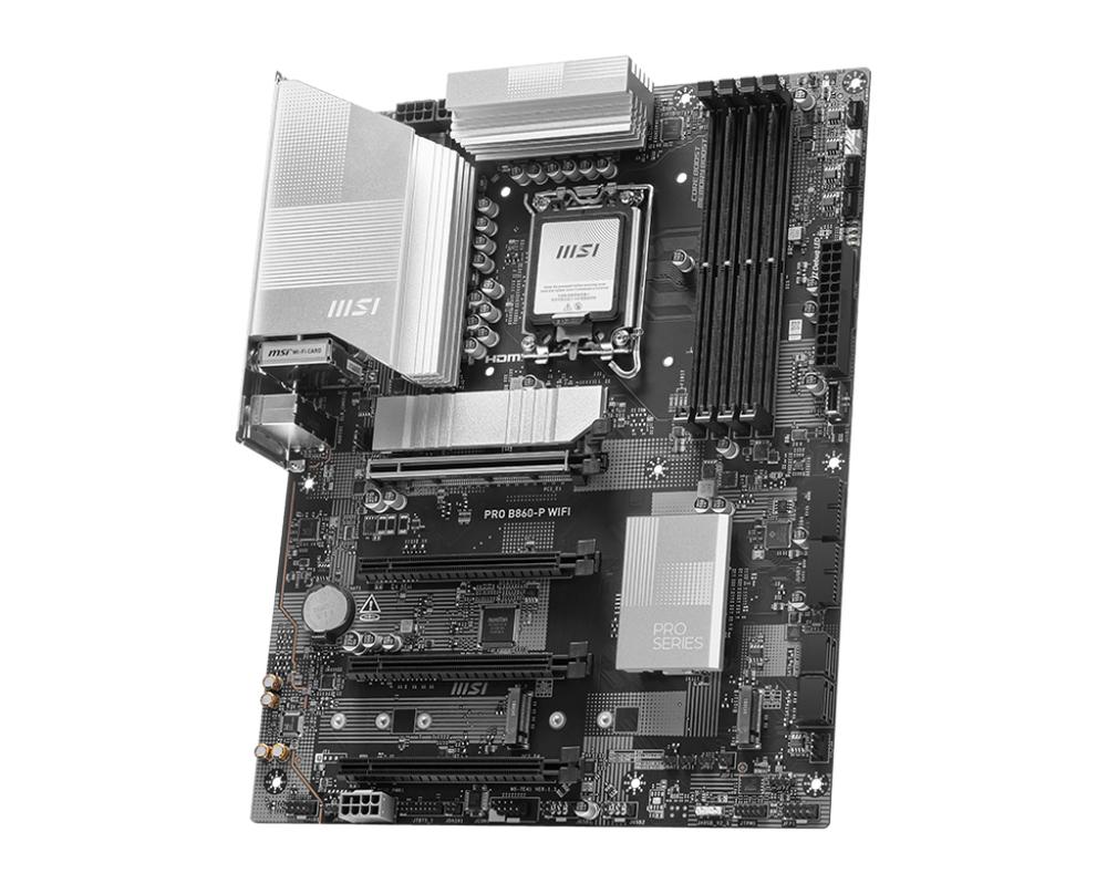 PLACA BASE MSI PRO B860-P WIFI ATX/ 4X DDR5/ LGA 1851