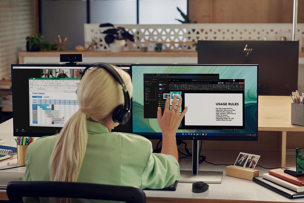 MONITOR HP E24T G5 23.8" FHD 75HZ