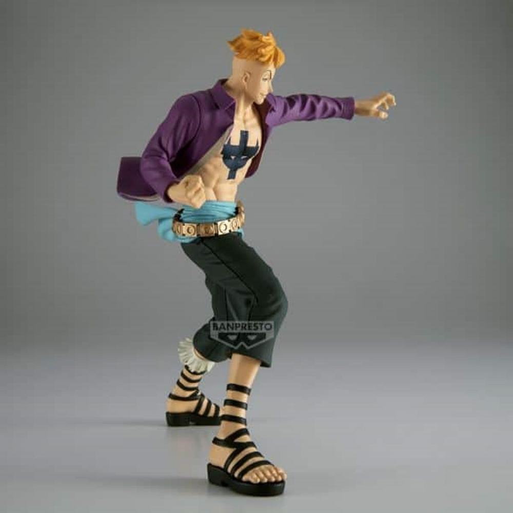 FIGURA BANPRESTO ONE PIECE BATTLE RECORD COLLECTION MARCO 14CM