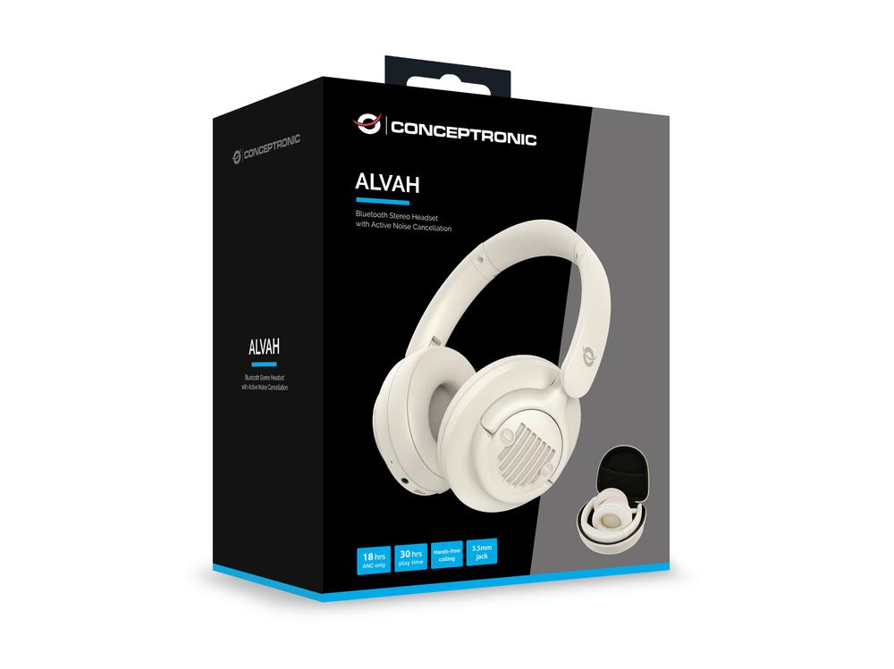 AURICULARES CONCEPTRONIC ALVAH02C INALAMBRICO CREMA