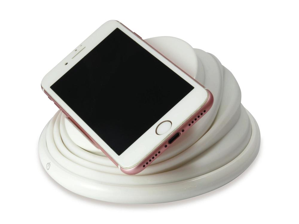CARGADOR INALAMBRICO CONCEPTRONIC GORGON02W QI 10W BLANCO