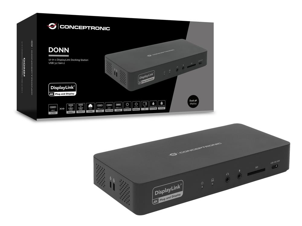 DOCKING STATION CONCEPTRONIC DONN31B 17 EN 1