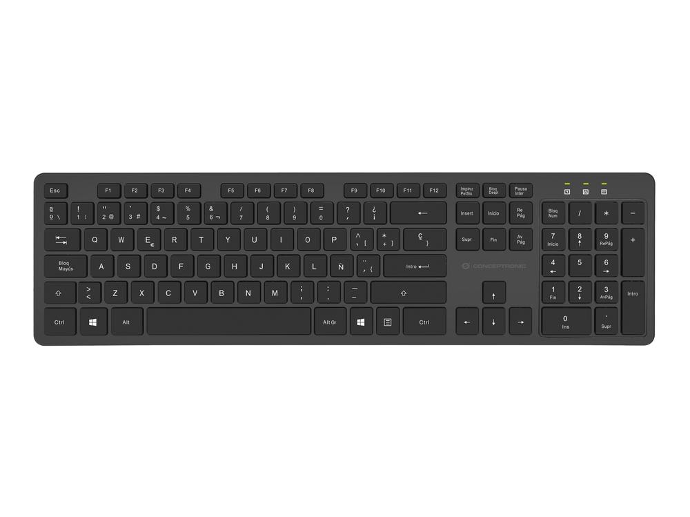 TECLADO + RATON CONCEPTRONIC ORAZIO01ES INALAMBRICO