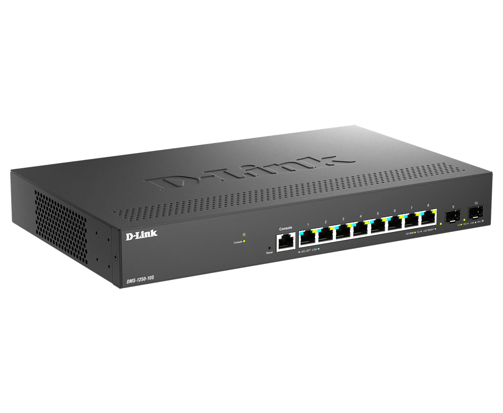 SWITCH D-LINK DMS-1250-10S 10 PUERTOS