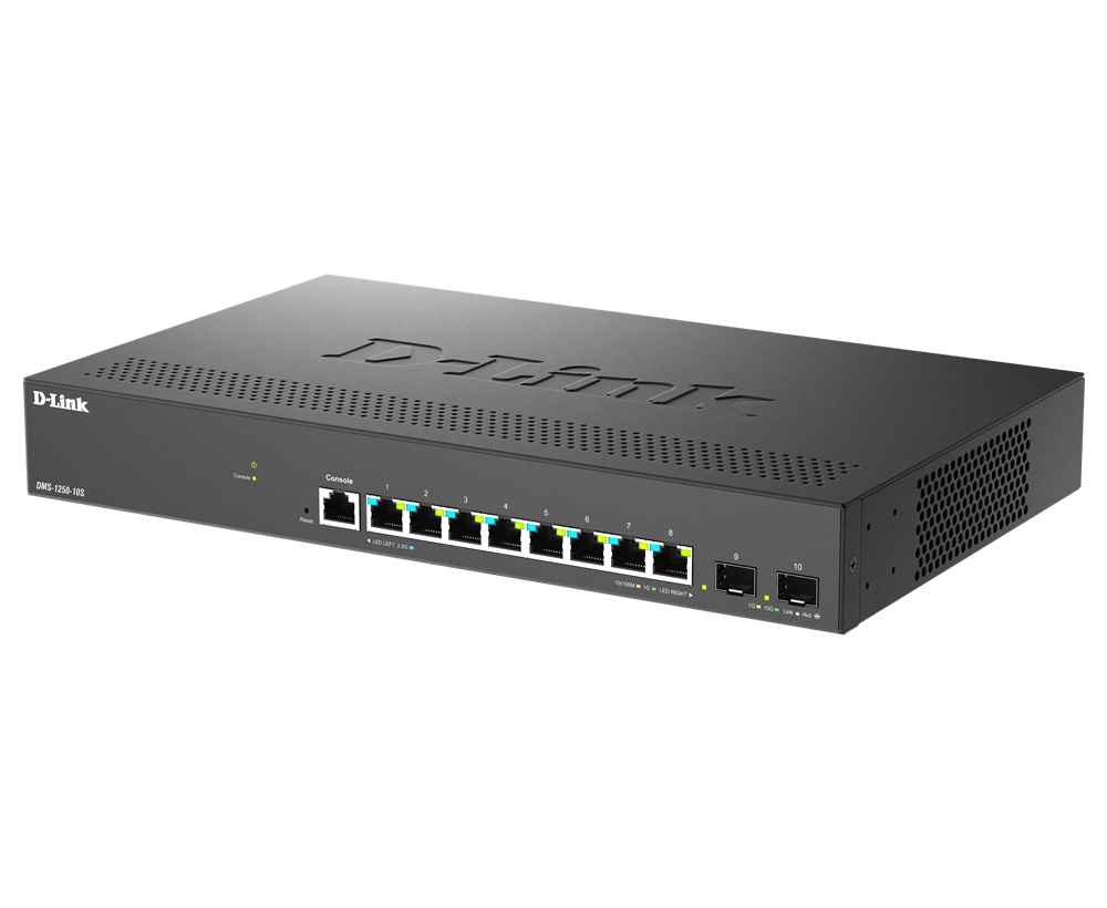 SWITCH D-LINK DMS-1250-10S 10 PUERTOS