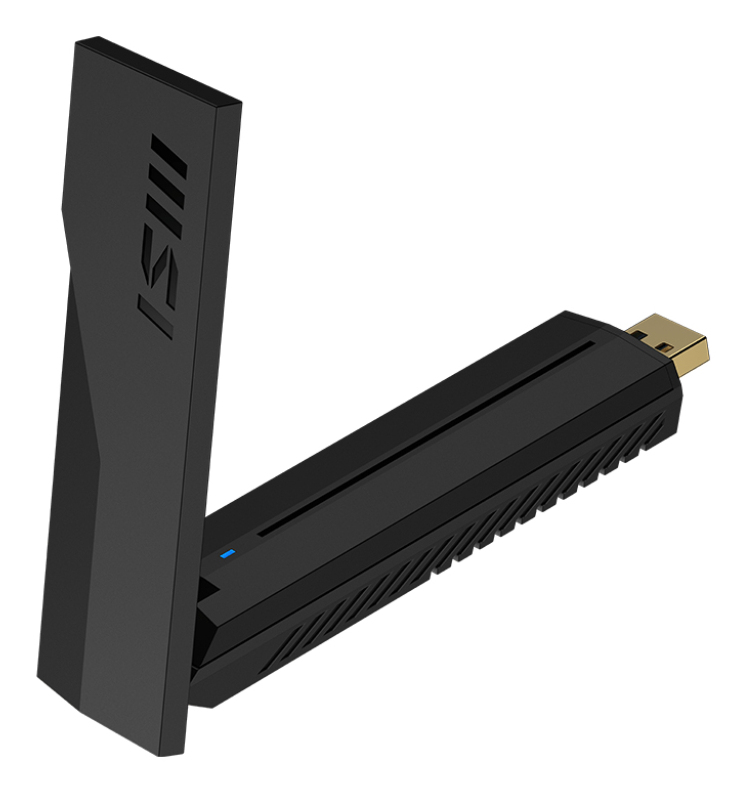 ADAPTADOR WIFI7 USB MSI GUBE65 BE6500