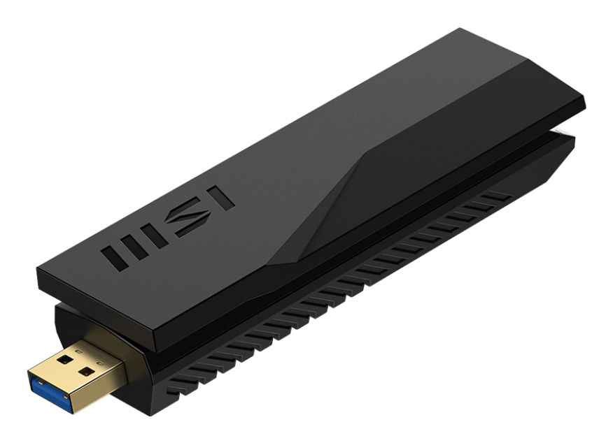 ADAPTADOR WIFI7 USB MSI GUBE65 BE6500
