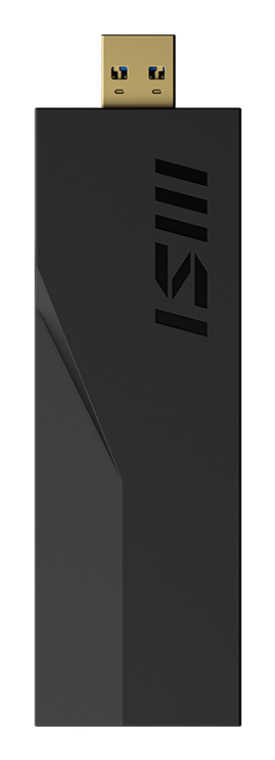 ADAPTADOR WIFI7 USB MSI GUBE65 BE6500