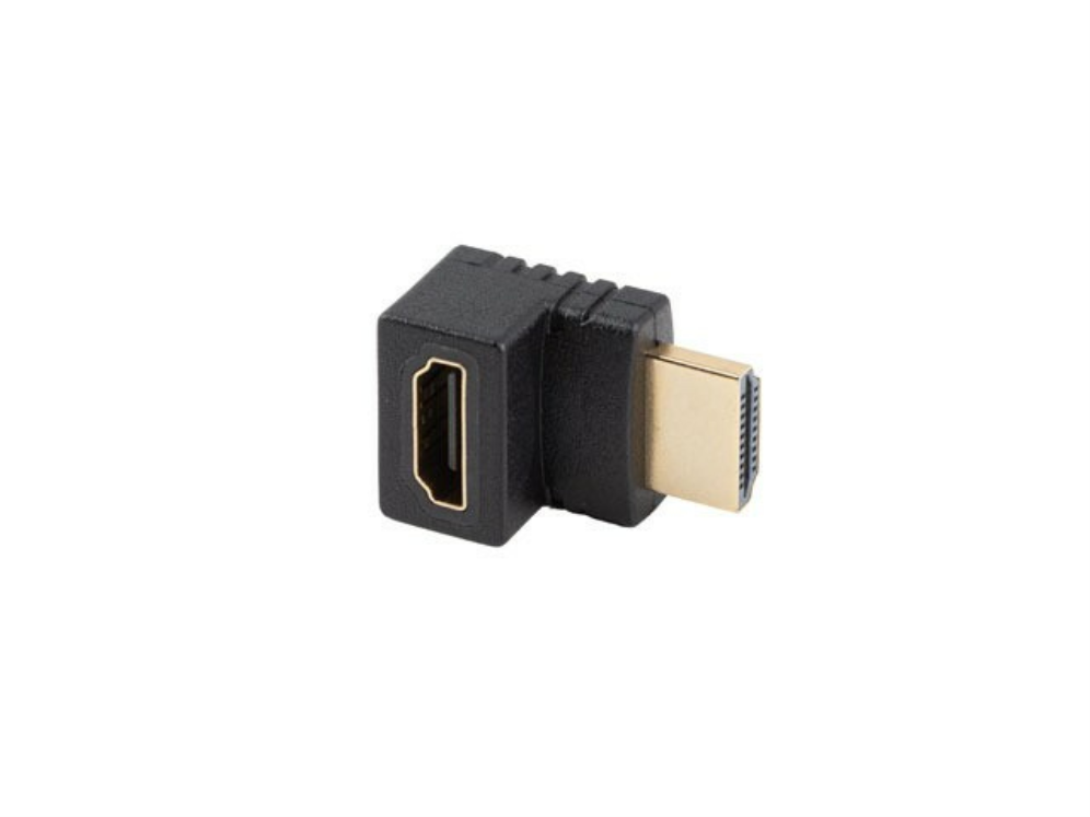 ADAPTADOR HDMI 4K LANBERG MACHO-HEMBRA ANGULO ARRIBA