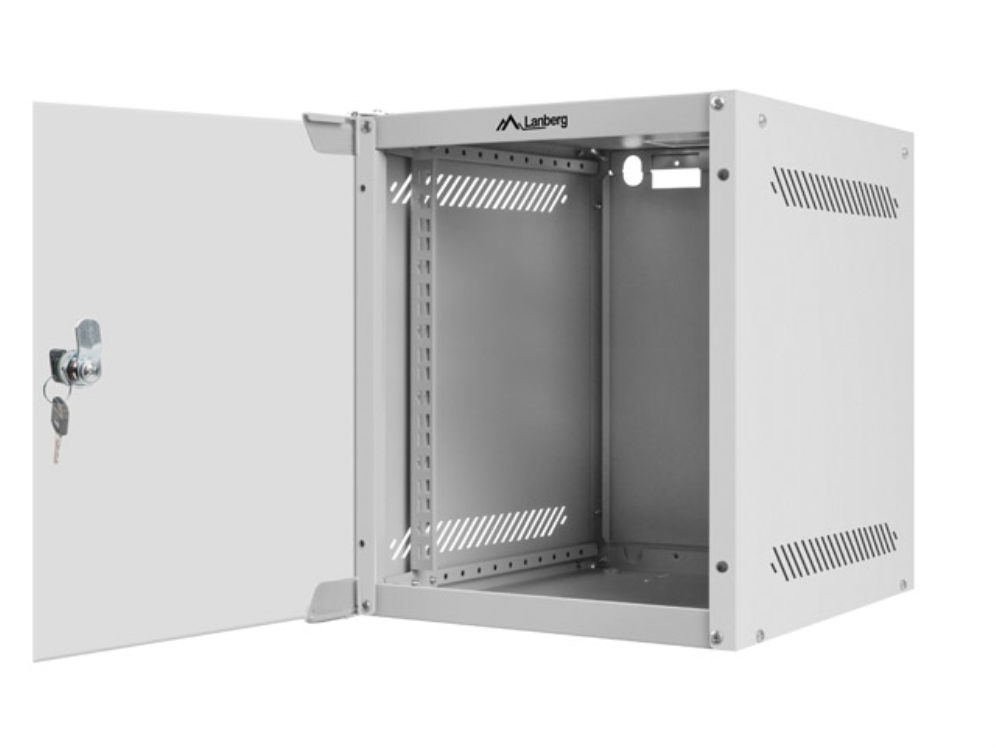 ARMARIO LANBERG MURAL RACK 10" 6U 280X310 GRIS