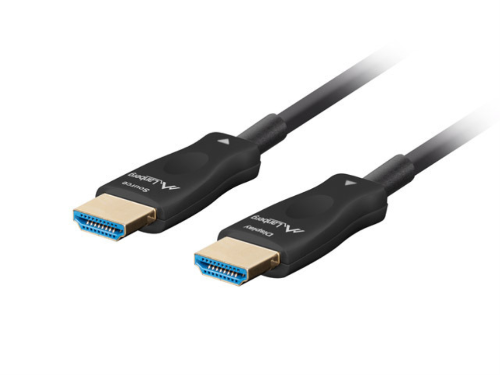 CABLE HDMI AOC LANBERG V2.1 M/M OPTICO ACTIVO 8K 60HZ 30M NEGRO