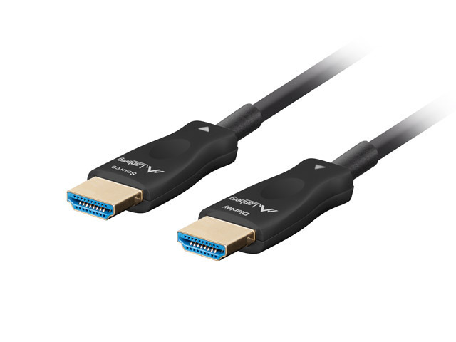 CABLE HDMI AOC LANBERG V2.1 M/M OPTICO ACTIVO 8K 60HZ 40M NEGRO