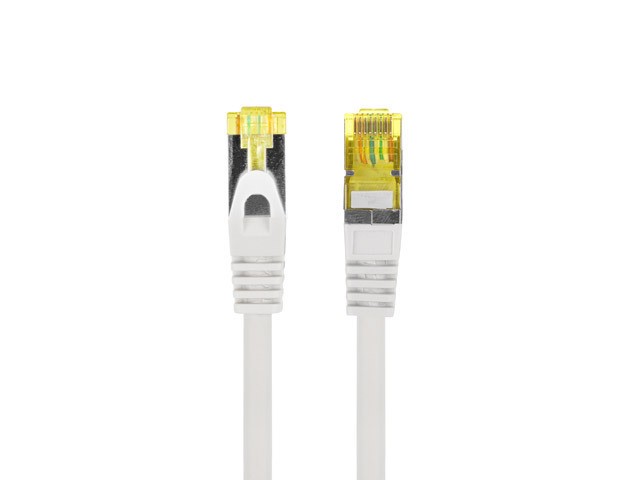 CABLE RED LANBERG LATIGUILLO CAT.6A S/FTP LSZH CU 2M GRIS FLUKE PASSED