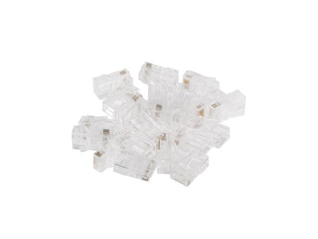 CONECTOR LANBERG CAT.6 U/UTP 8P8C PASS THROUGH TYPE 100PCS