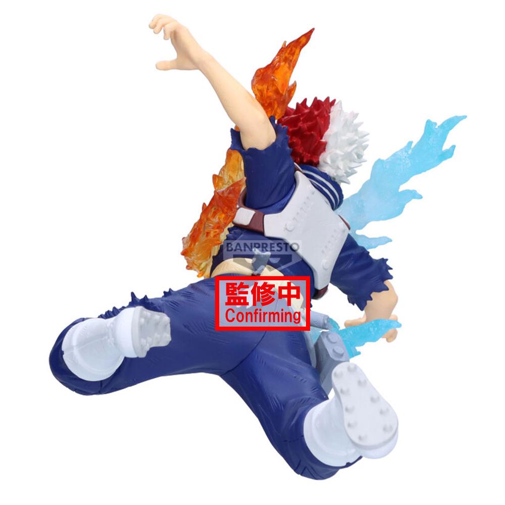 FIGURA BANPRESTO MY HERO ACADEMIA THE AMAZING HEROES PLUS SHOTO TODOROKI 15CM
