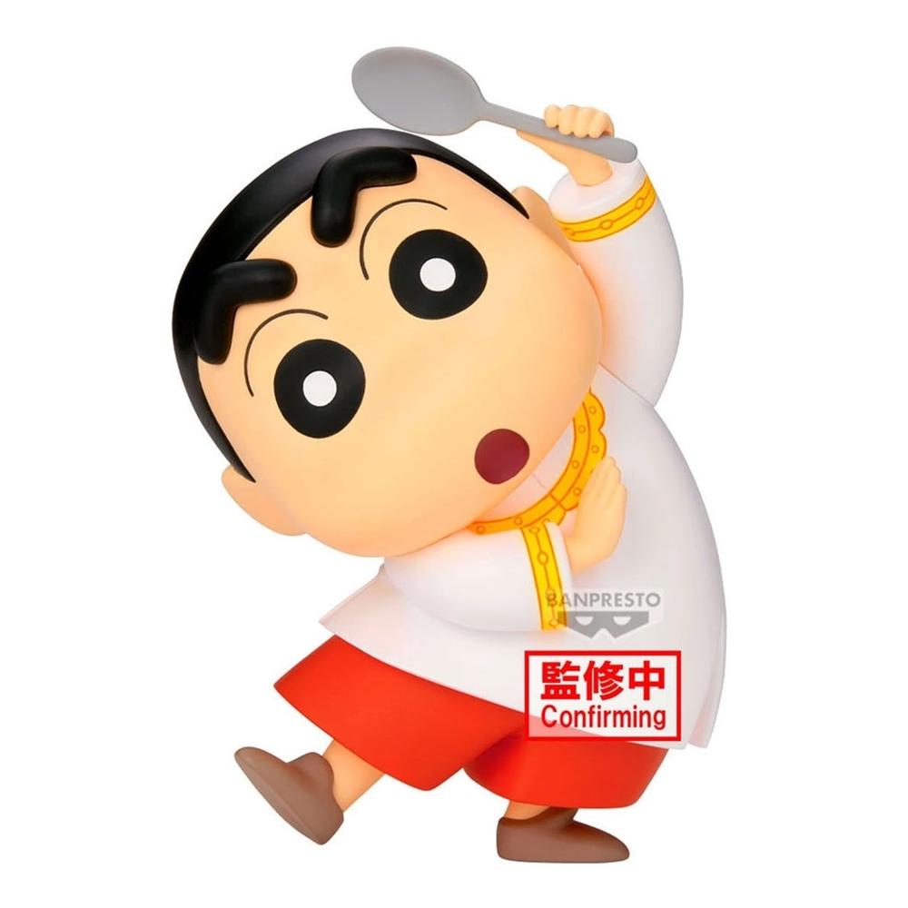 FIGURA BANPRESTO CRAYON SHINCHAN BIG SOFVIMATES SHINNOSUKE NOHARA 18CM