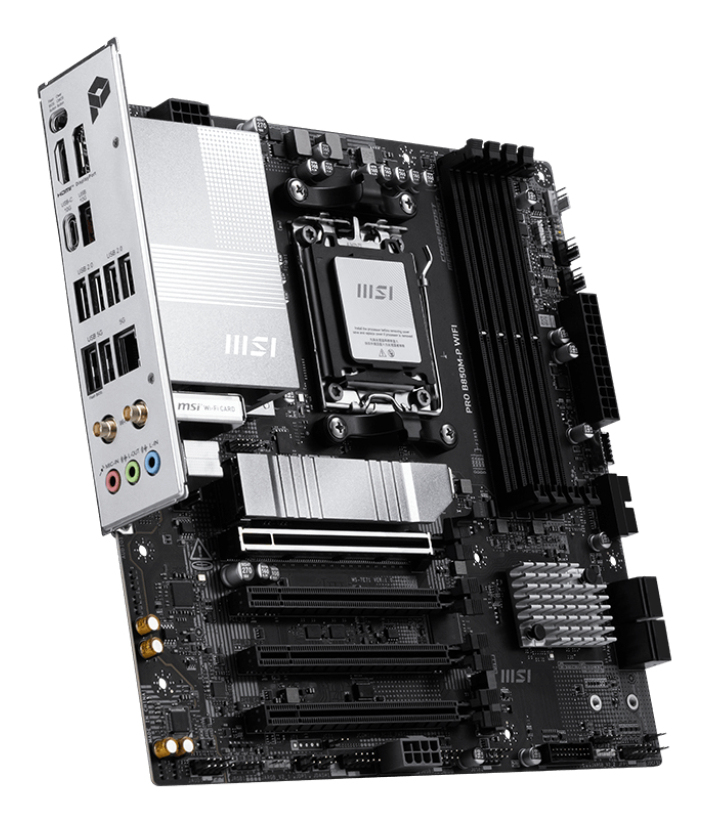 PLACA BASE MSI PRO B850M-P WIFI AM5 MATX/ 4X DDR5