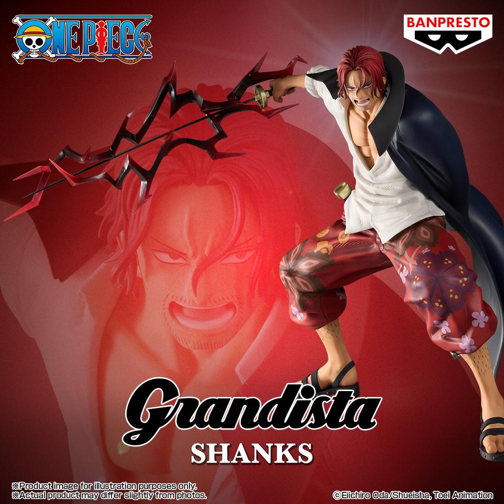 FIGURA BANPRESTO ONE PIECE GRANDSITA SHANKS SPECIAL EDITION