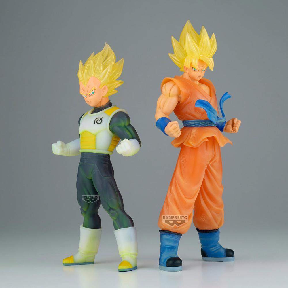 FIGURA BANPRESTO DRAGON BALL SUPER CLEARISE SON GOKU & VEGETA (B:VEGETA) 21CM