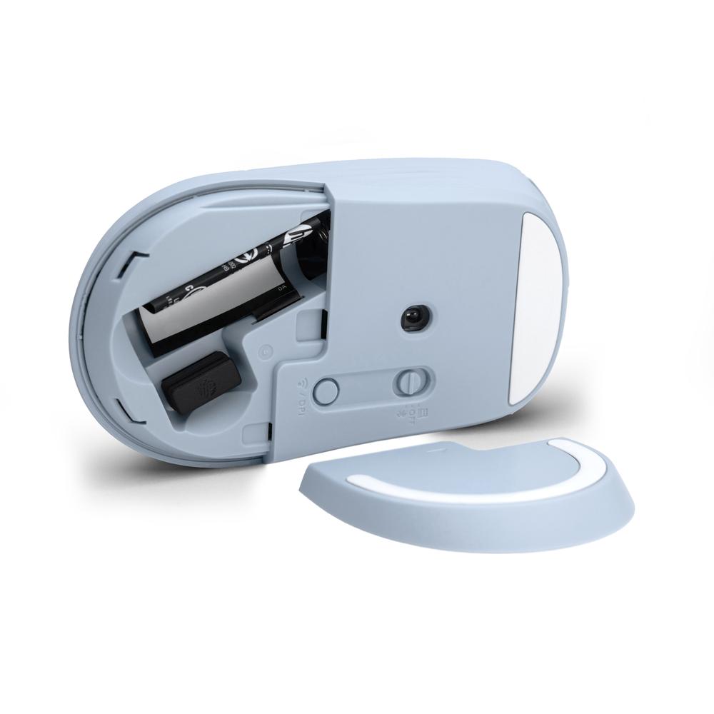 RATON INALAMBRICO HP 400 DUAL-AZUL
