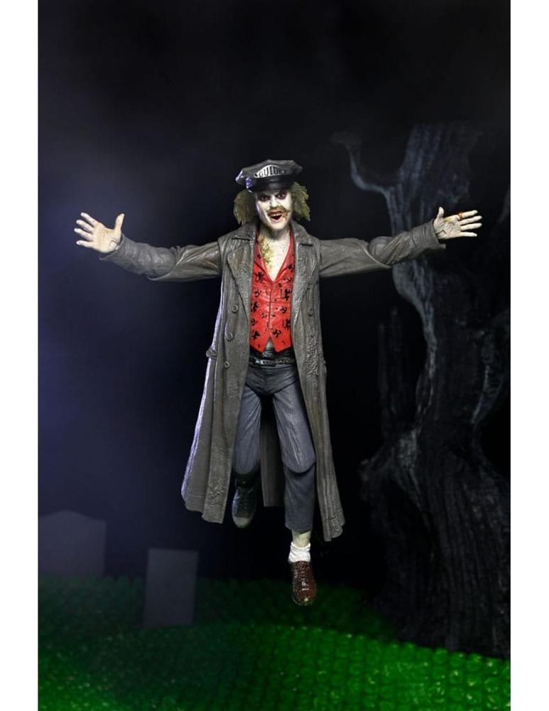 ULTIMATE BEETLEJUICE TOUR GUIDE THE BIO-EXORCIST SCALE ACTION FIG. 18 CM BEETLEJUICE 1988