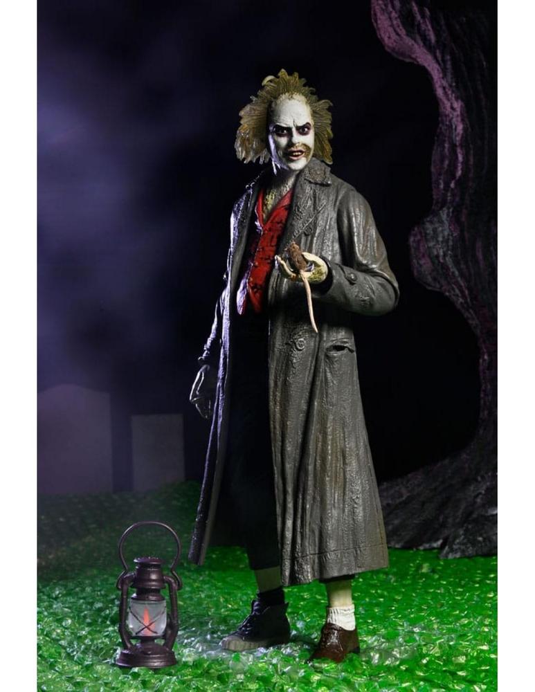 ULTIMATE BEETLEJUICE TOUR GUIDE THE BIO-EXORCIST SCALE ACTION FIG. 18 CM BEETLEJUICE 1988