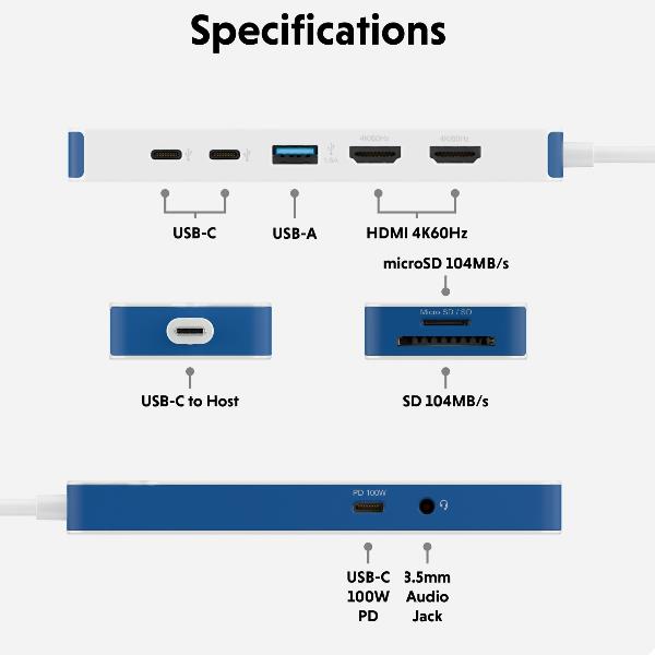 DOCKING STATION TARGUS USB TIPO C 9 EN 1