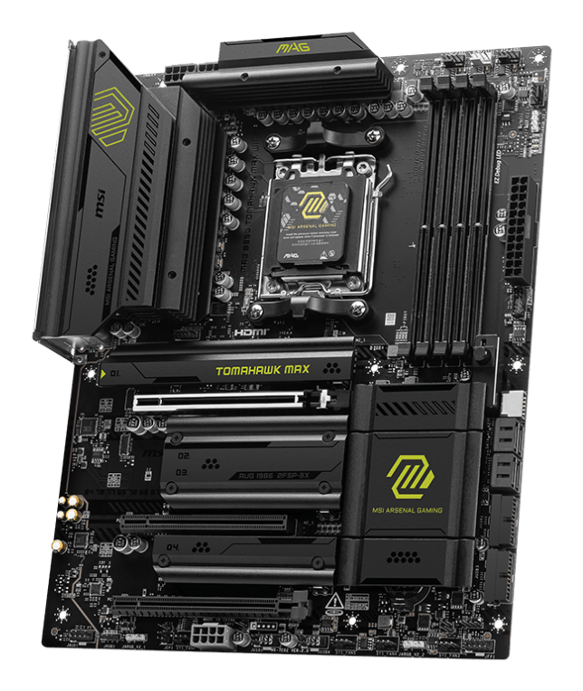 PLACA BASE MSI MAG B850 TOMAHAWK WIFI DDR5 ATX