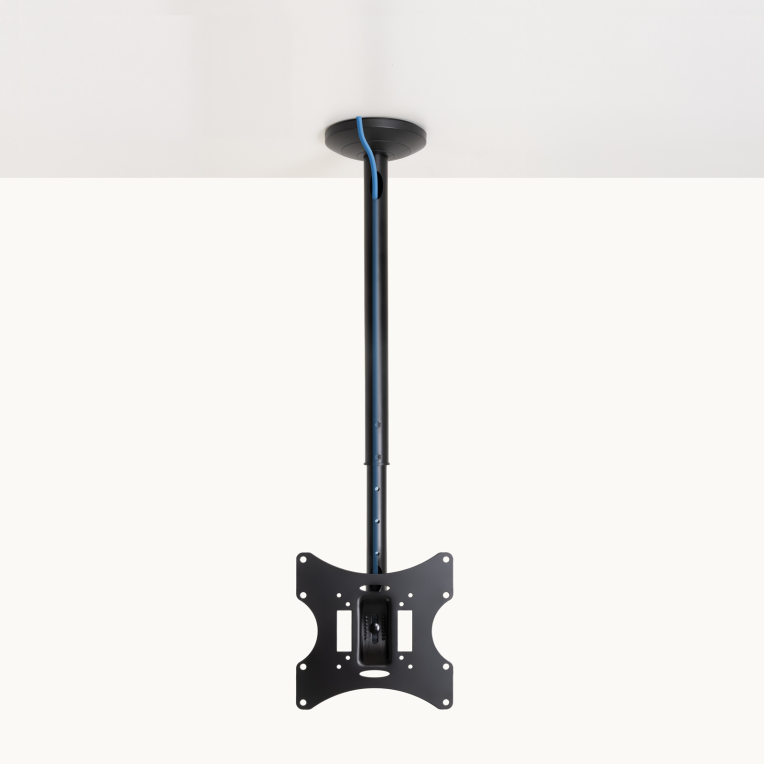 SOPORTE TECHO TOOQ VESA HASTA 42" 200X200MM MAX 30KG NEGRO