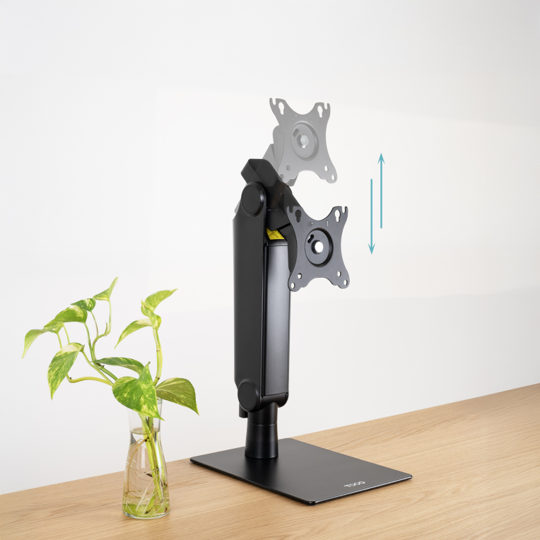 SOPORTE MESA TOOQ VESA HASTA 32" 100X100 MAX 8KG