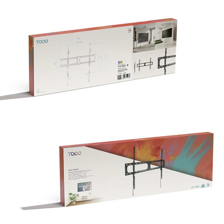 SOPORTE PARED TOOQ VESA HASTA 140" 1200X800MM MAX 125KG