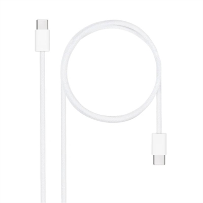 CABLE USB-C 2.0 NANOCABLE 60W USB-C/M-M, 1M