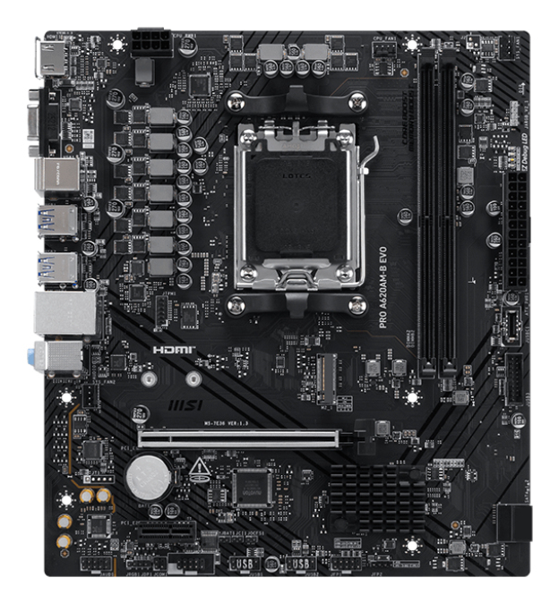 PLACA BASE MSI PRO A620AM-B EVO AM5 MATX