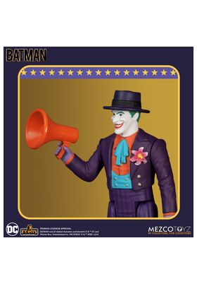 FIGURA MEZCO TOYZ DC UNIVERSE BATMAN 1989 5 POINTS THE JOKER 9.5CM