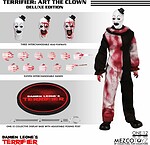 FIGURA MEZCO TOYZ TERRIFIER ONE:12 COLLECTIVE ART THE CLOWN 18CM
