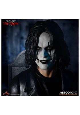 SET 2 FIGURAS MEZCO TOYZ THE CROW 5 POINTS THE CROW DELUXE 10CM