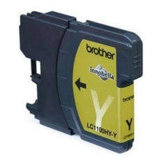 CARTUCHO TINTA BROTHER LC1100Y AMARILLO 750 PAGINAS MFC5890CN/ DCP6690CW/ MFC6490CW/ MFC6890CDW