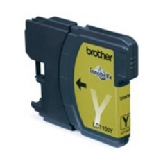 CARTUCHO TINTA BROTHER LC1100Y AMARILLO 325 PAGINAS DCP-585CW/ DCP-6690CW/ MFC-490CW/ MFC-790CW