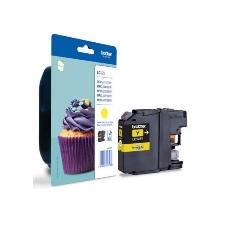 CARTUCHO TINTA BROTHER LC123Y AMARILLO 600 PAGINAS DCPJ4110DW/ MFCJ4410DW/MFCJ4510DW/MFCJ4710DW