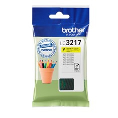CARTUCHO TINTA BROTHER LC3217Y AMARILLO 550 PAGINAS MFCJ5330DW/ MFCJ5730DW/ MFCJ6530DW/ MFCJ6930DW