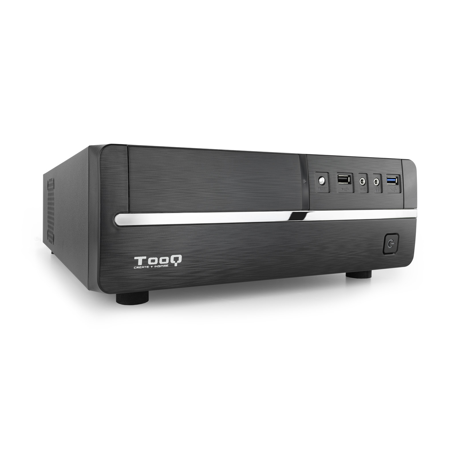 CAJA ORDENADOR SOBREMESA TOOQ MICROATX SLIM FUENTE SFX INCLUIDA