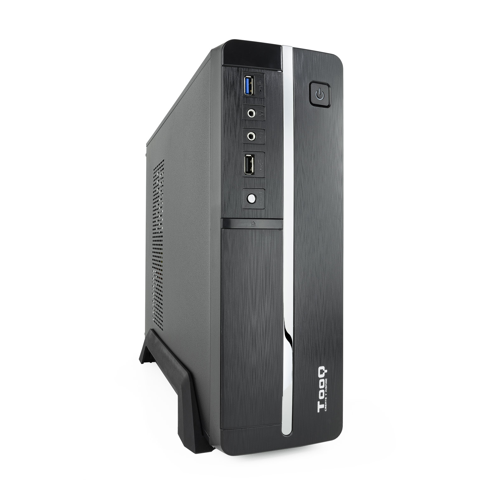 CAJA ORDENADOR SOBREMESA TOOQ MICROATX SLIM FUENTE SFX INCLUIDA