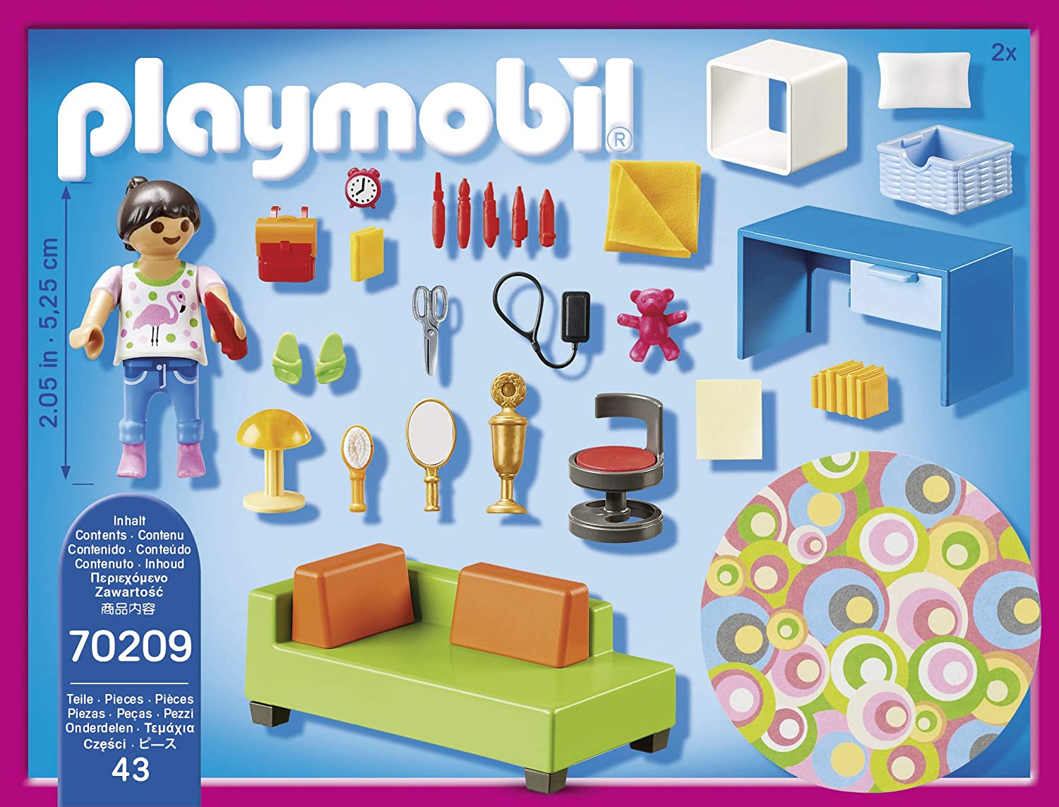 PLAYMOBIL CASA DE MUÑECAS HABITACION ADOLESCENTE